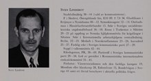 Sven Linderot. Ledamot av stadsfullmäktige 1938-1944