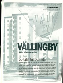 Vällingby centrum 50 år