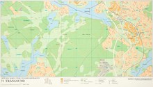 Karta "Trångsund" år 1996