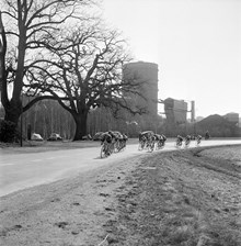 Cykeltävlingen Trioloppet vid Hjorthagen