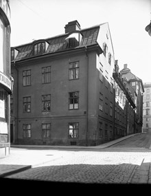 Hörnet av Drottninggatan 36 och Brunkebergsgatan österut
