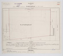 Underlag för bygglov år 1924, fastigheten Drottninghuset 6