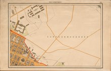 Karta ”Bladet Ladugårdsgärdet” 1909