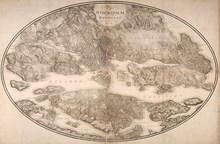 1805 års karta över Stockholm