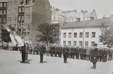 Studenter vid Norra Real 1915
