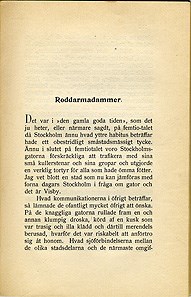 Roddarmadammer / Adolf Hellander