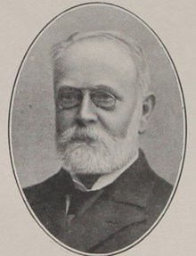John Wilhelm Elis Walldén. Ledamot av Stockholms stadsfullmäktige 1869-1875 och 1885-1900