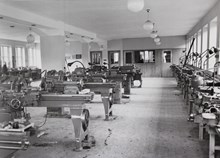 Verkstadslokal - Spånga Yrkesskolor ca 1946