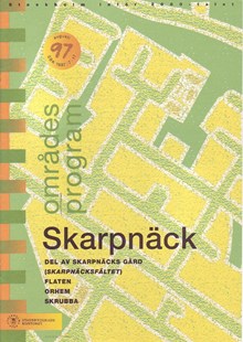 Områdesprogram för Skarpnäck 1997