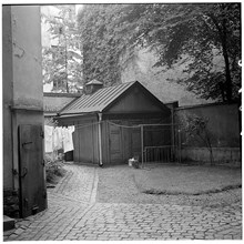 Innergården på Karlavägen 65- Nybrogatan 52