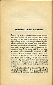 Gustav-Armand Backman / Adolf Hellander