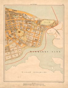 Karta ”Bladet Barnängen” 1909