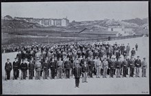 Militärövningar för skolbarn - Norra Real 1896 