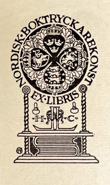 Exlibris av Greta Sellberg