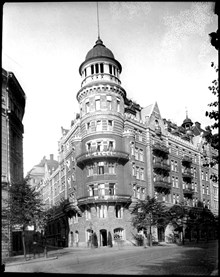 Hotell Excelsior i K.F.U.M:s byggnad, Birger Jarlsgatan 35