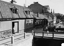Gotlandsgatan vid Götgatan år 1932.