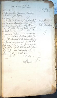 Johansson mot Johansson - skilsmässomål 16 september 1880