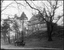 Villa Ekarne på Djurgården. Förläggaren Thorsten Laurins bostad