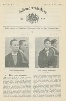 18-årig tjuv i kvinnokläder (Karl Johan Lidberg)