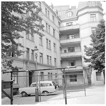 Östermalmsgatan 68. Hemgården, ett tidigt exempel på kollektivhus