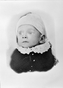 Porträtt av Karl Gustaf Gustafsson född den 5 juni 1917.