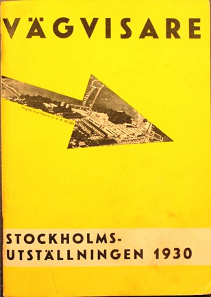 Informationsbroschyr om Stockholmsutställningen 1930