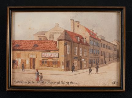 Hammerska rucklen vid Nybroplan