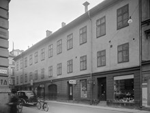 Lantbruksakademien, Mäster Samuelsgatan 47. Bild från Slöjdgatan 2 mot sydost