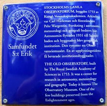 Stockholms Gamla Observatorium, Drottninggatan 120 (Vasastaden 2:98)