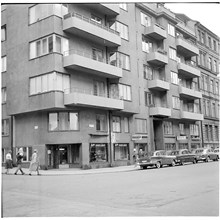 Hörnet av Brahegatan och Östermalmsgatan 61