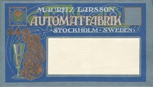 Mauritz Larsson och hans automatfabrik
