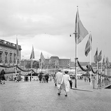 Från kung Gustav V:s 85-årsdag, 16 juni 1943
