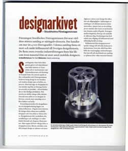 Designarkivet - Stockholms företagsminnen / artikelförfattare: Per Dahl ; bildtexter: David Leidenborg.