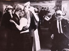 Dans på Ängby ungdomsgård West side club 1954