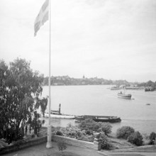 Utsikt från Waldemarsudde mot Södermalm och Beckholmen