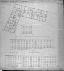 Underlag för bygglov år 1929, fastigheten Ryssjan 15