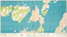 Karta "Älgö" år 1972