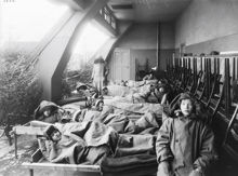 Första friluftsskolan för tuberkulösa barn i Stockholm 1914-1915