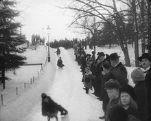 Stockholms skolungdom på vinteridrott (1917)