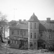 Byggnad väster om Karlshäll, Långholmen
