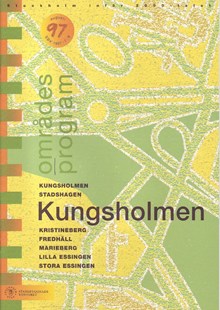 Områdesprogram för Kungsholmen 1997