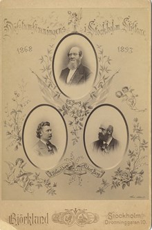 Stockholms dövas förenings grundare – 1893