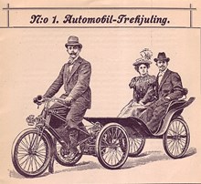 Arvid Schuberts automobil-trehjuling