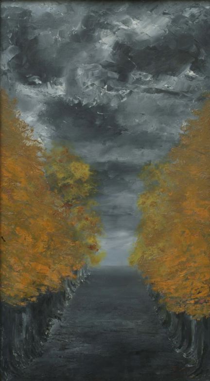 August Strindbergs målning Allén