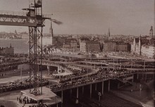 Invigning av Slussen 1935