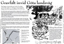 Gravfält invid Göta landsväg