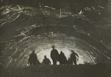 Katarinatunneln, Premiärtur till fots genom tunneln 1932