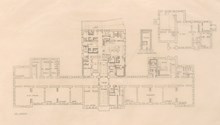 Slagsta skolhem – ritningar till ombyggnad 1951-1954