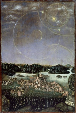 Vädersolstavlan från 1535 är den äldsta kända bilden av Stockholm. 