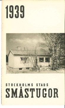 Stockholms stads småstugor 1939